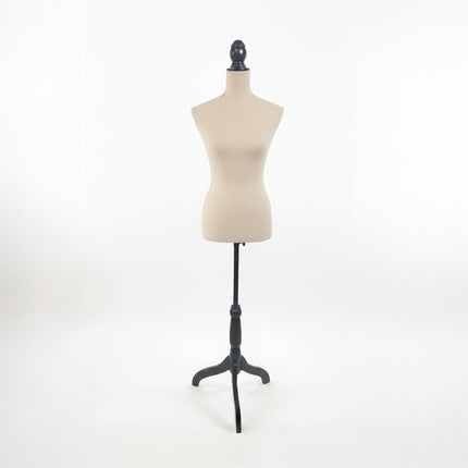 Women's Dress Form 36/38, Velvet, Adjustable Stand