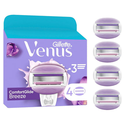 Damenrasierklingen, ComfortGlide Breeze, 4er-Pack