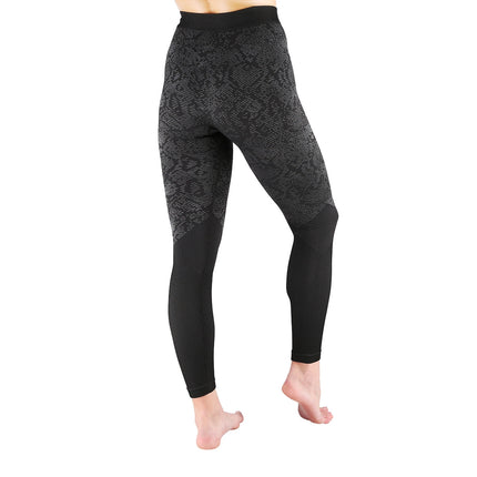 Thermoaktives Unterwäsche-Set für Damen, Schwarz, L/XL