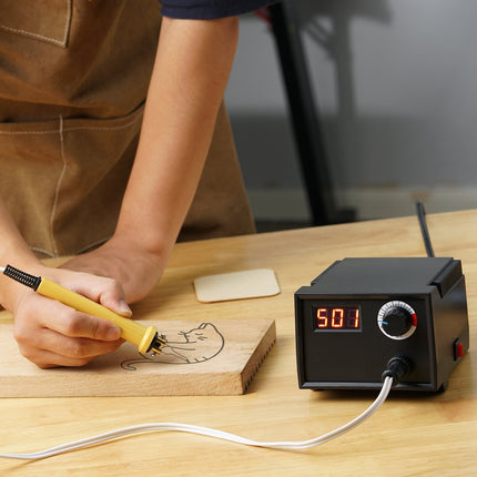 Wood Burning Kit, Digital Temp Control, 23 Tips