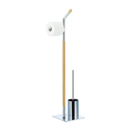 Wood & Chrome WC Accessory Set