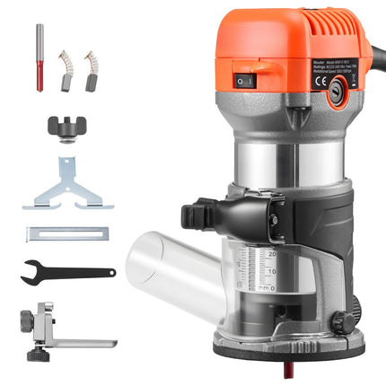 Wood Router 1 HP 710W, Variable Speed, Soft Start