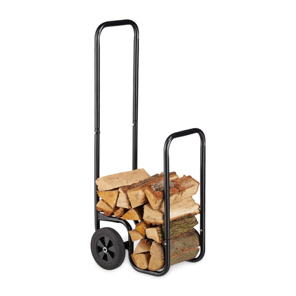 Wood cart metal