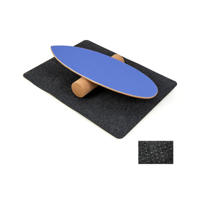 Hölzernes Balance Board Set mit Korkrolle & Filzmatte
