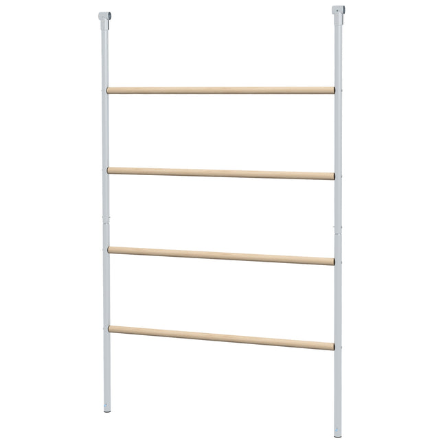 Wooden chicken playground ladder - 140 x 86 cm, natural wood