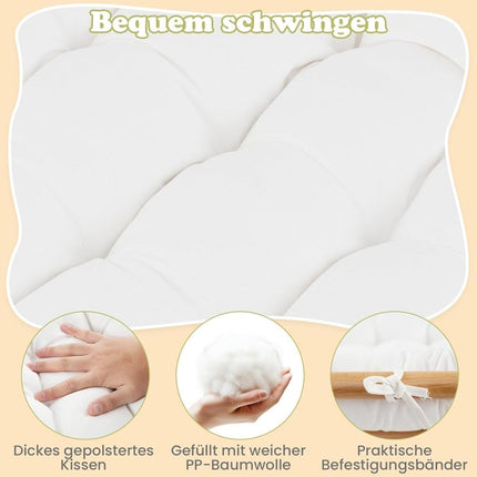 Dřevěná lezecí duha s měkkým polštářem pro děti