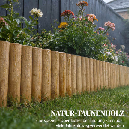 Gartenzaunelement aus Holz 176x30 cm – Tierabsperrung