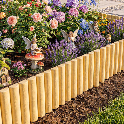 Gartenzaunelement aus Holz 176x30 cm – Tierabsperrung