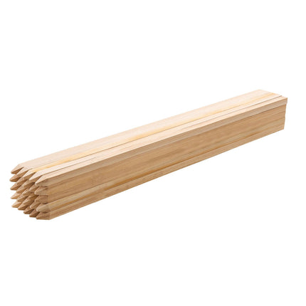 Wooden Garden Stakes, 25 Pack, Fir Wood, 36 in