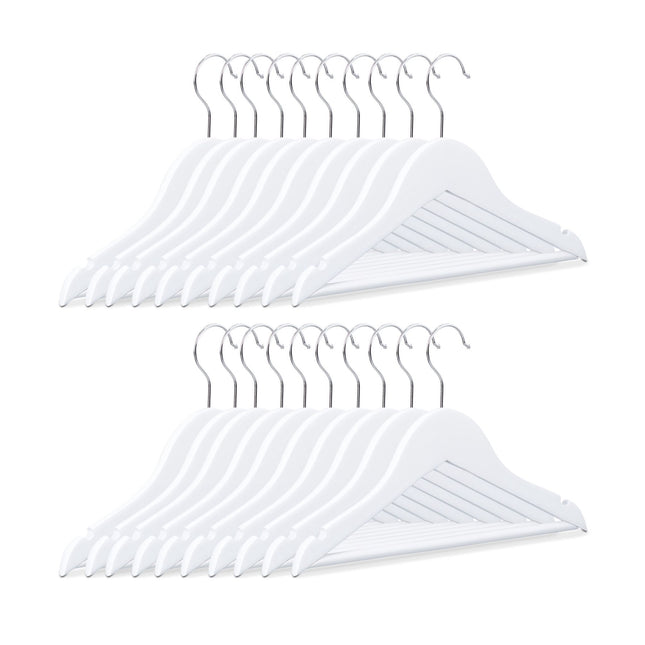 Wooden Kids' Clothes Hangers Set of 20