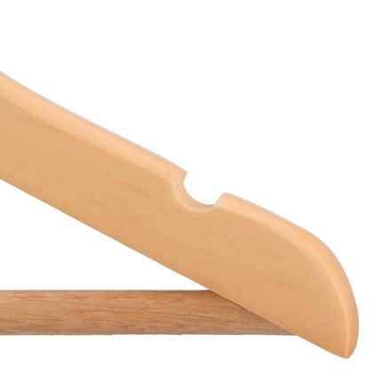Kleiderbügel für Kinder aus Holz, 20er-Set, rutschfest