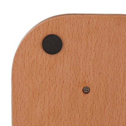 Wooden Kitchen Roll Holder with Wide Base