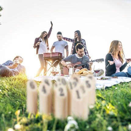 Kubb Wurfspiel aus Holz