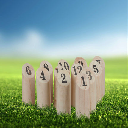 Kubb Wurfspiel aus Holz
