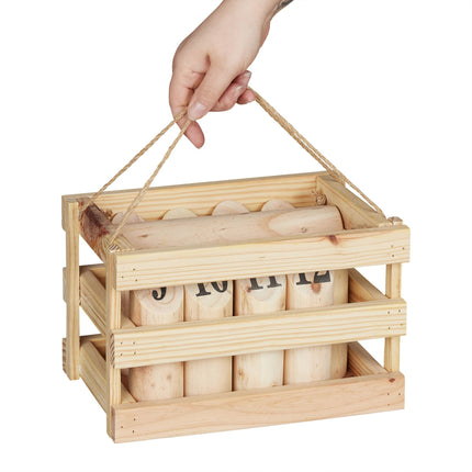 Kubb Wurfspiel aus Holz
