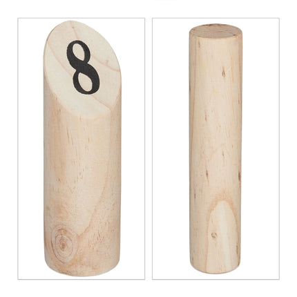 Kubb Wurfspiel aus Holz