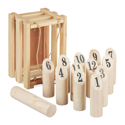 Kubb Wurfspiel aus Holz