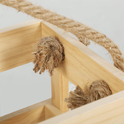 Dřevěná hra mölkky – 12 kuželek, 1 házecí tyč, box