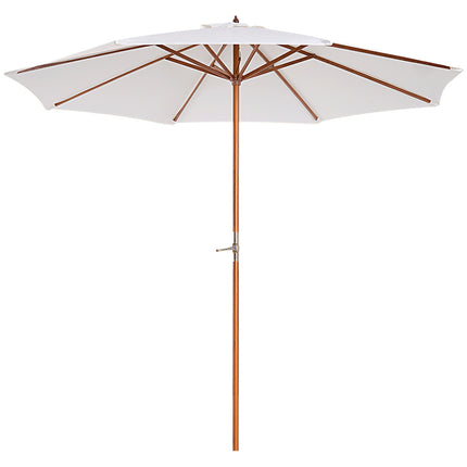 Gartenschirm, 2,5 m Creme – Balkonschirm