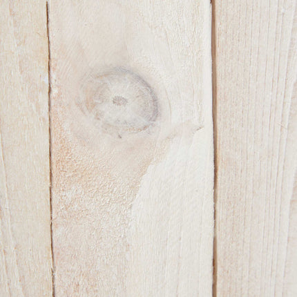 Pflanzkasten aus Holz mit Spalier, Weiß – Kletterpflanzen
