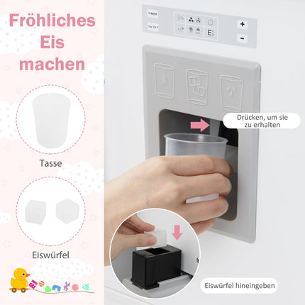 Dřevěná dětská kuchyňka s nastavitelnou výškou a doplňky