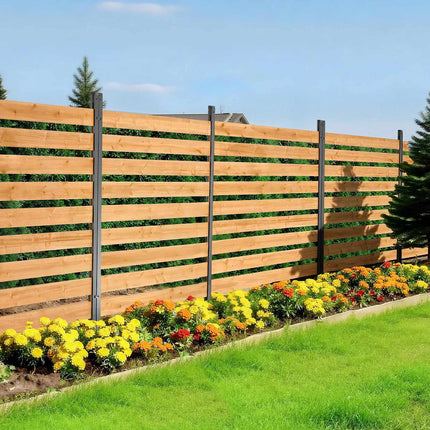 Wooden Privacy Fence Panels, 2-Pack AC Unit Screen