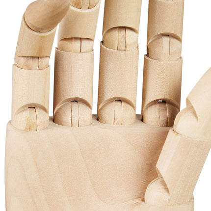 Holzrechte Hand