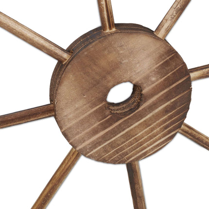 Holz-Wagenrad-Set, 2 Stück