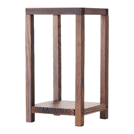 Wooden Wedding Lantern Centerpiece Set, 10 With LED Candles