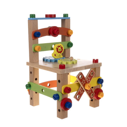 Wooden assembly chair Kruzzel 22506
