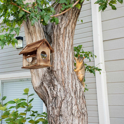 Vogelhäuschen aus Holz