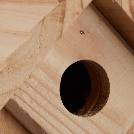 Wooden birdhouse