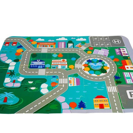 Wooden blocks - city