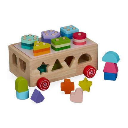 Jeu de blocs en bois à empiler