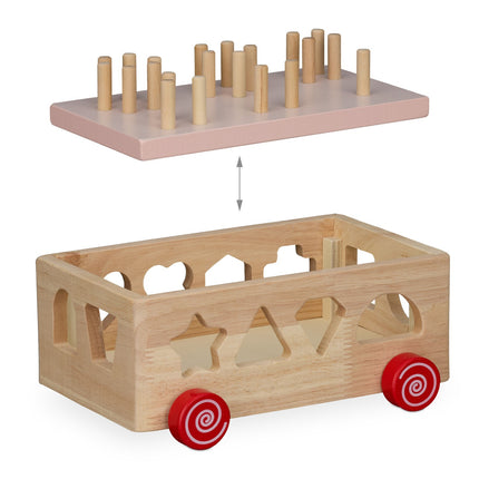 Jeu de blocs en bois à empiler