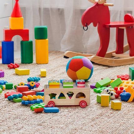 Jeu de blocs en bois à empiler