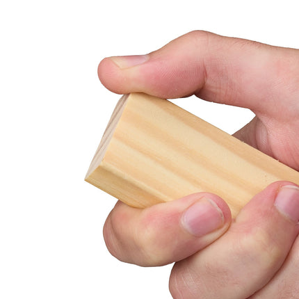 Blocs de construction en bois 100 pièces