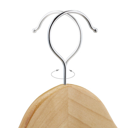 Kleiderbügel aus Holz - 12er-Set