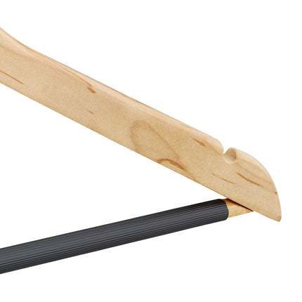 Kleiderbügel aus Holz - 12er-Set