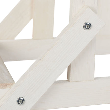 Blumentreppe aus Holz mit 3 Stufen