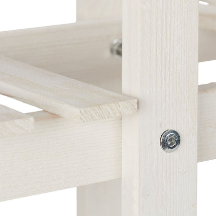 Blumentreppe aus Holz mit 3 Stufen