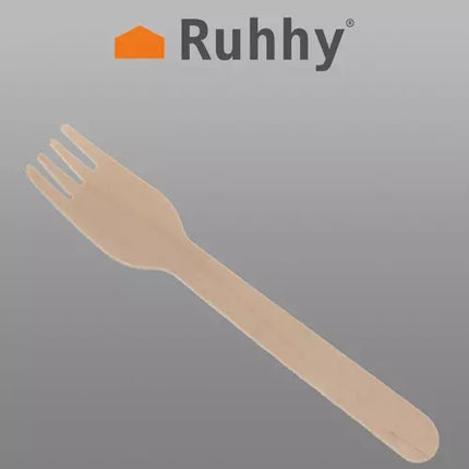 Holzgabeln - 100 Stk. Ruhy 20697 