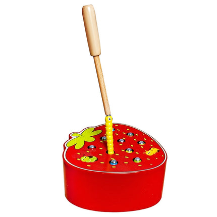 Wooden game strawberry 22411