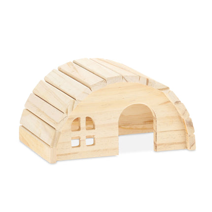 Wooden hamster house