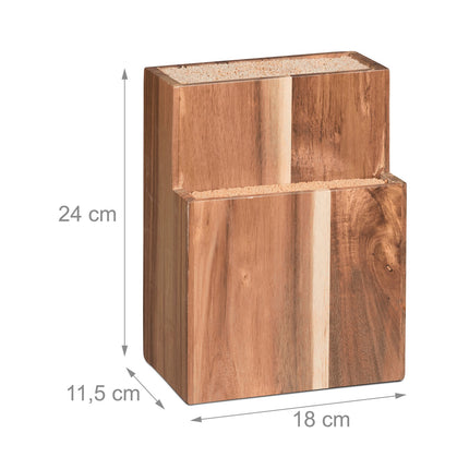 Messerblock aus Holz