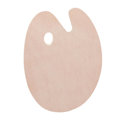 Palette de mélange en bois