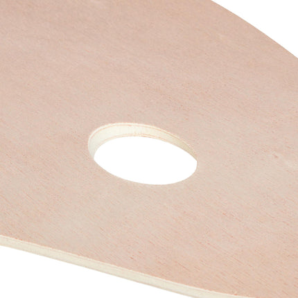 Palette de mélange en bois