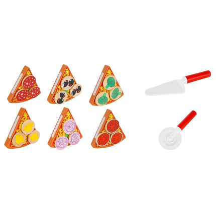 Dřevěná pizza – sada 22471