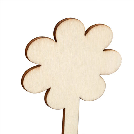 Pflanzenstecker aus Holz - 100 Stück