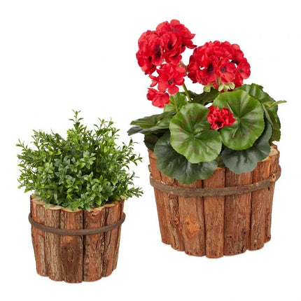 Holztopf 2er Set